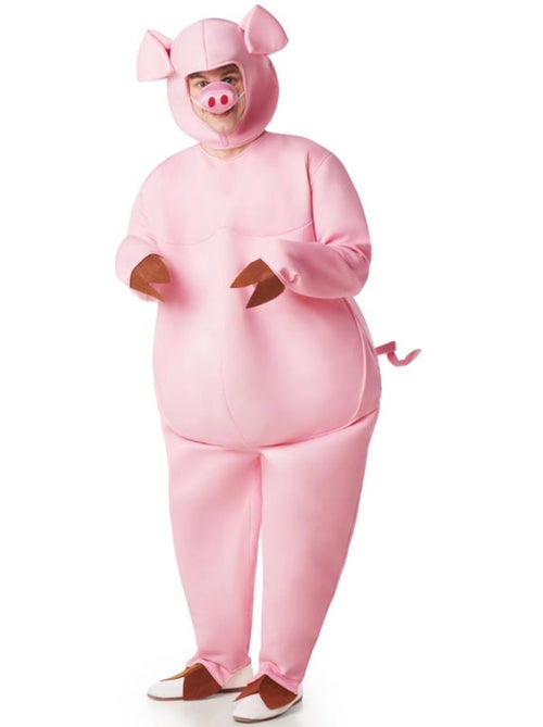 Disfarce de porquinho gorducho para homem - Kiabi