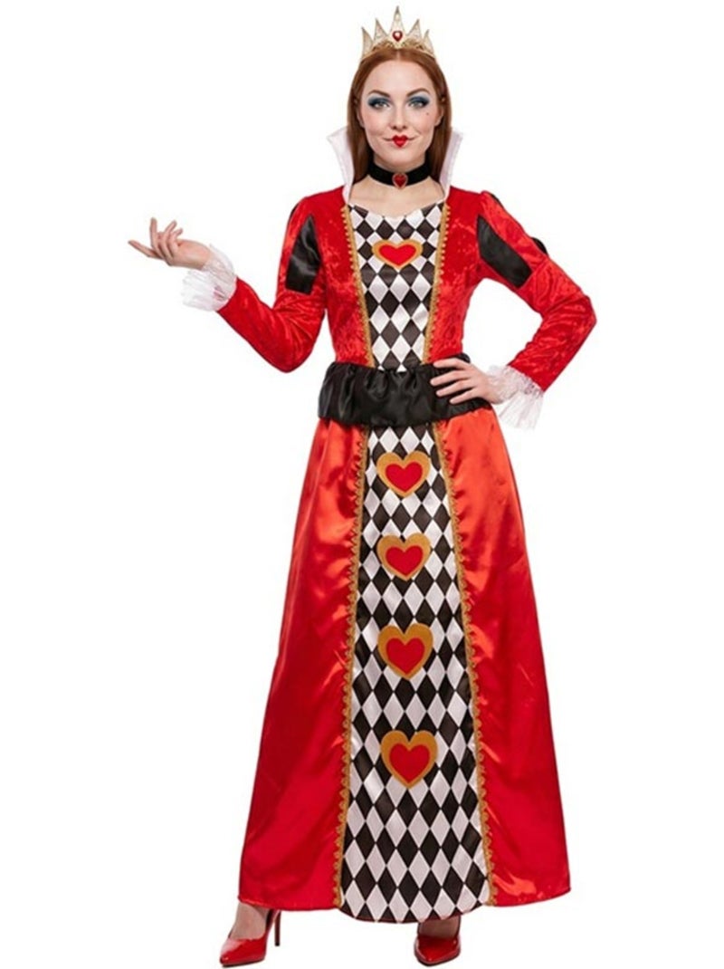 Disfarce de rainha de copas para mulher Multicolorido - Kiabi