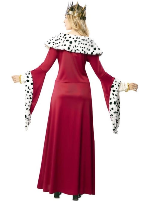 Disfarce de rainha medieval com estampado deluxe para mulher - Kiabi Disfarce de rainha medieval com estampado deluxe para mulher - Kiabi