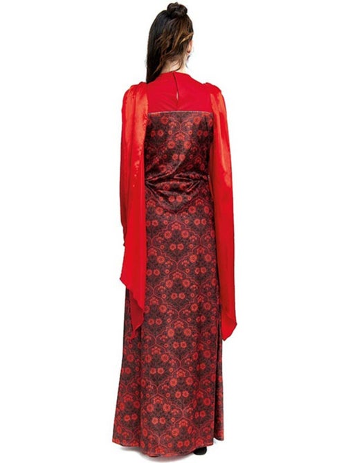 Disfarce de rainha medieval com estampado floral para mulher - Kiabi Disfarce de rainha medieval com estampado floral para mulher - Kiabi