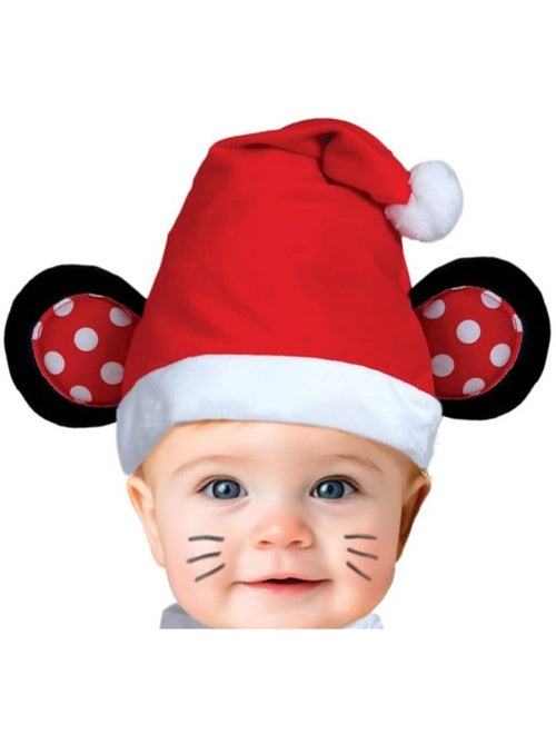 Disfarce de ratinho pai natal com cinto para bebé - Kiabi