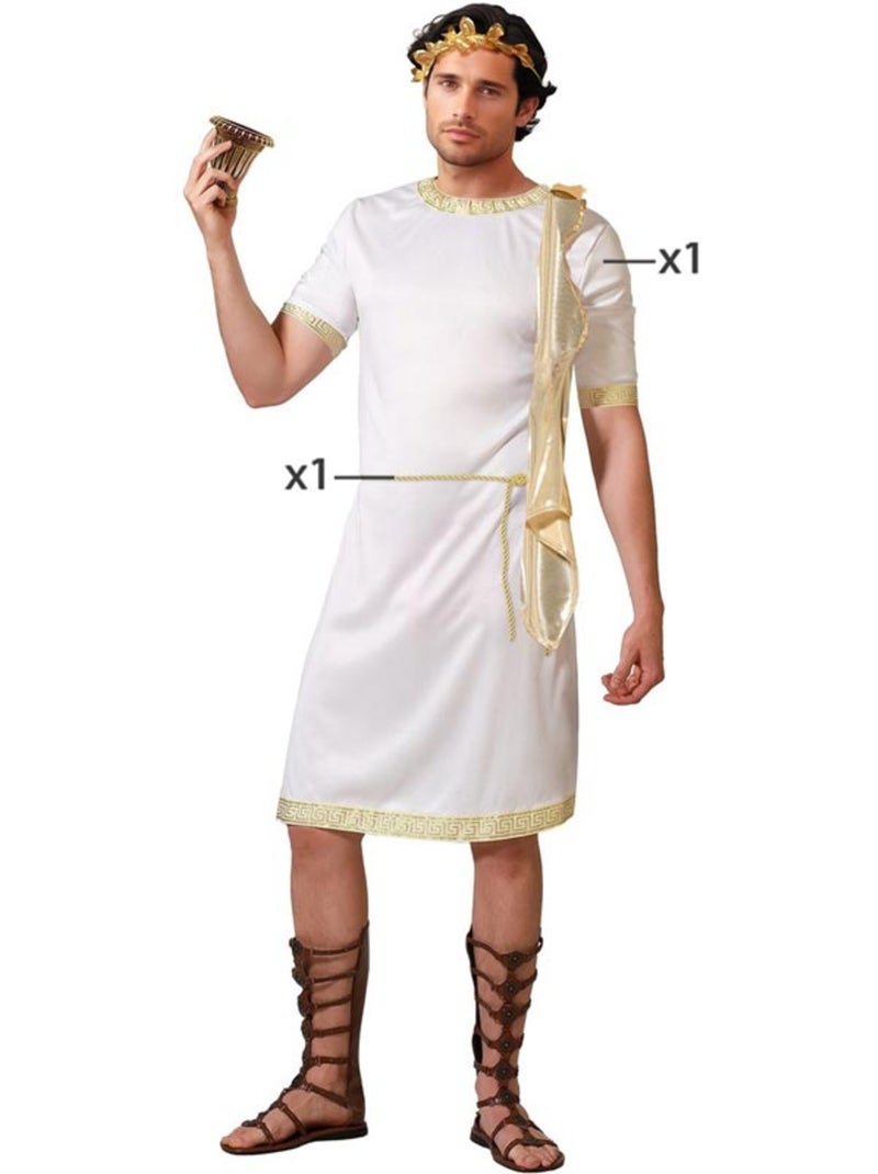 Disfarce de romano com detalhes para homem Multicolorido - Kiabi