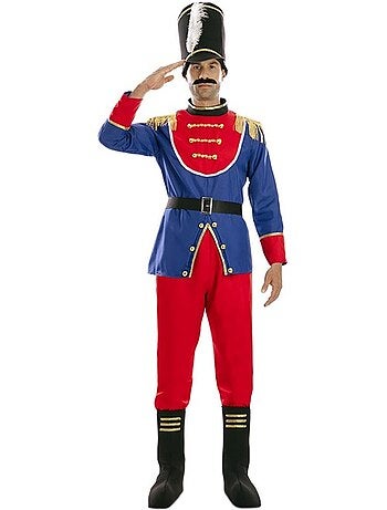 Disfarce de soldadinho de chumbo para homem