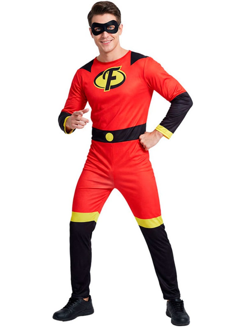 Disfarce de super-herói fabuloso para homem Multicolorido - Kiabi