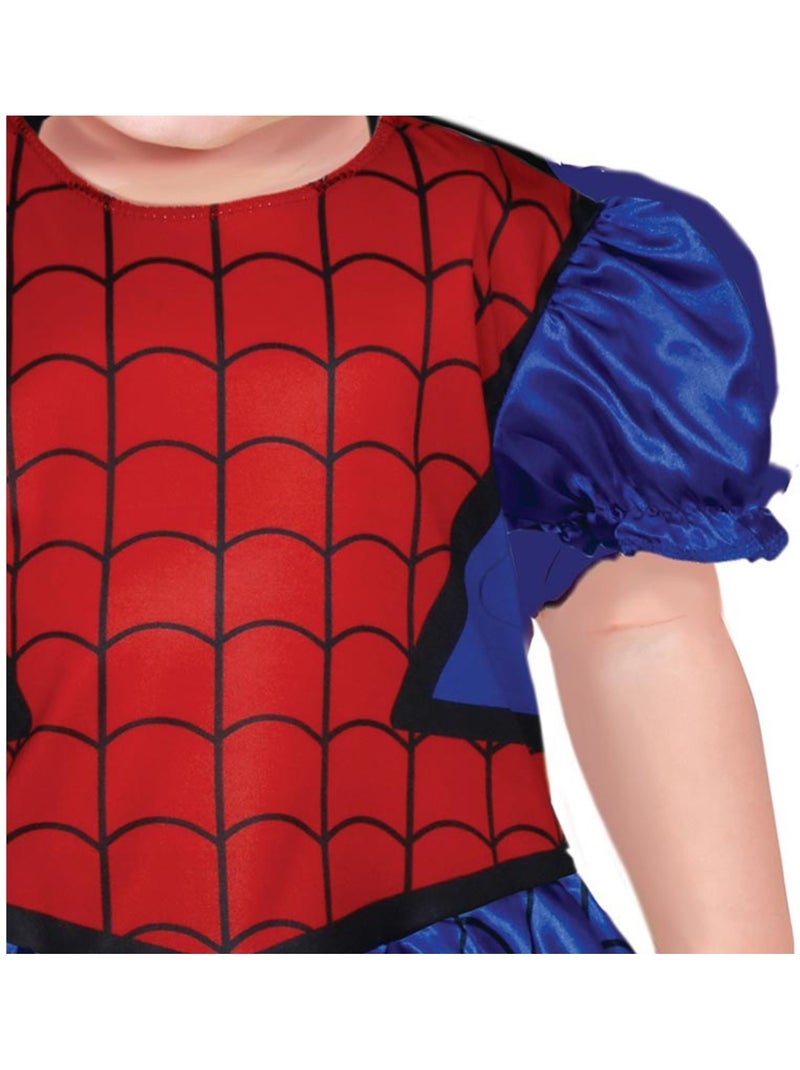 Disfarce de super-heroína aracnídea para bebé Multicolorido - Kiabi