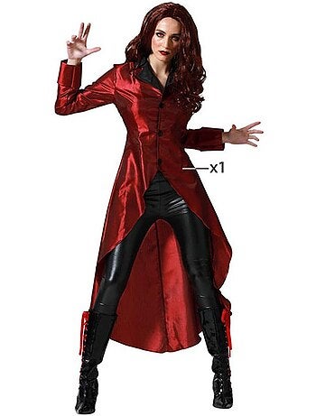 Disfarce de super-heroína bruxa para mulher