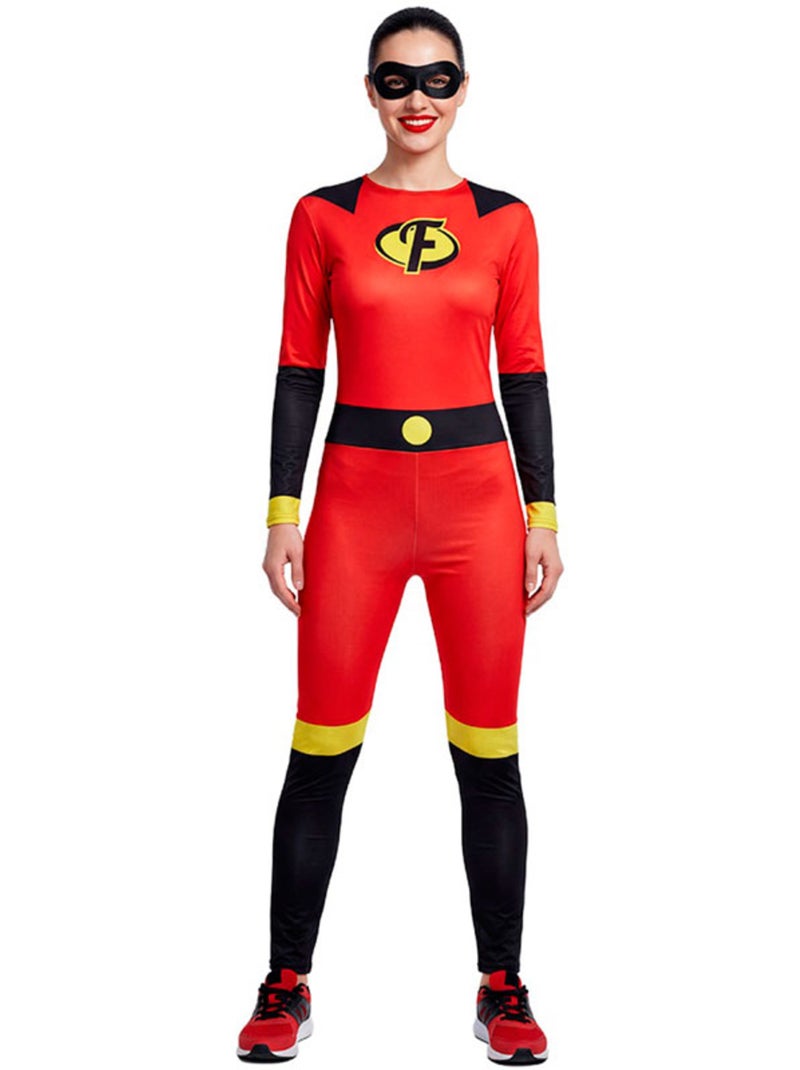 Disfarce de super-heroína fabulosa para mulher Multicolorido - Kiabi