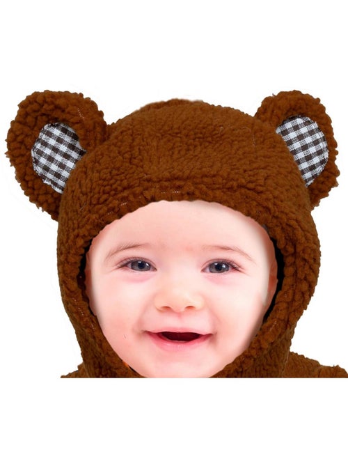 Disfarce de urso de peluche para bebé - Kiabi