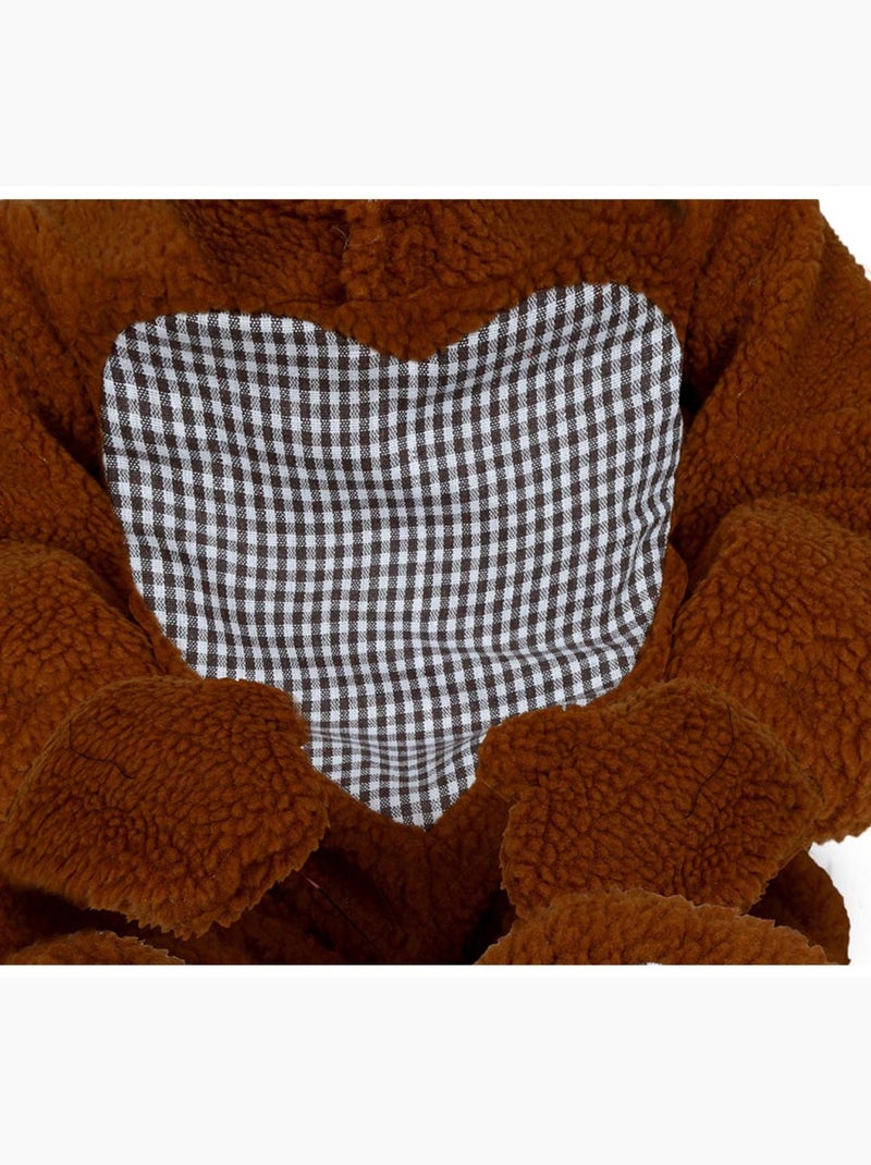 Disfarce de urso de peluche para bebé Multicolorido - Kiabi