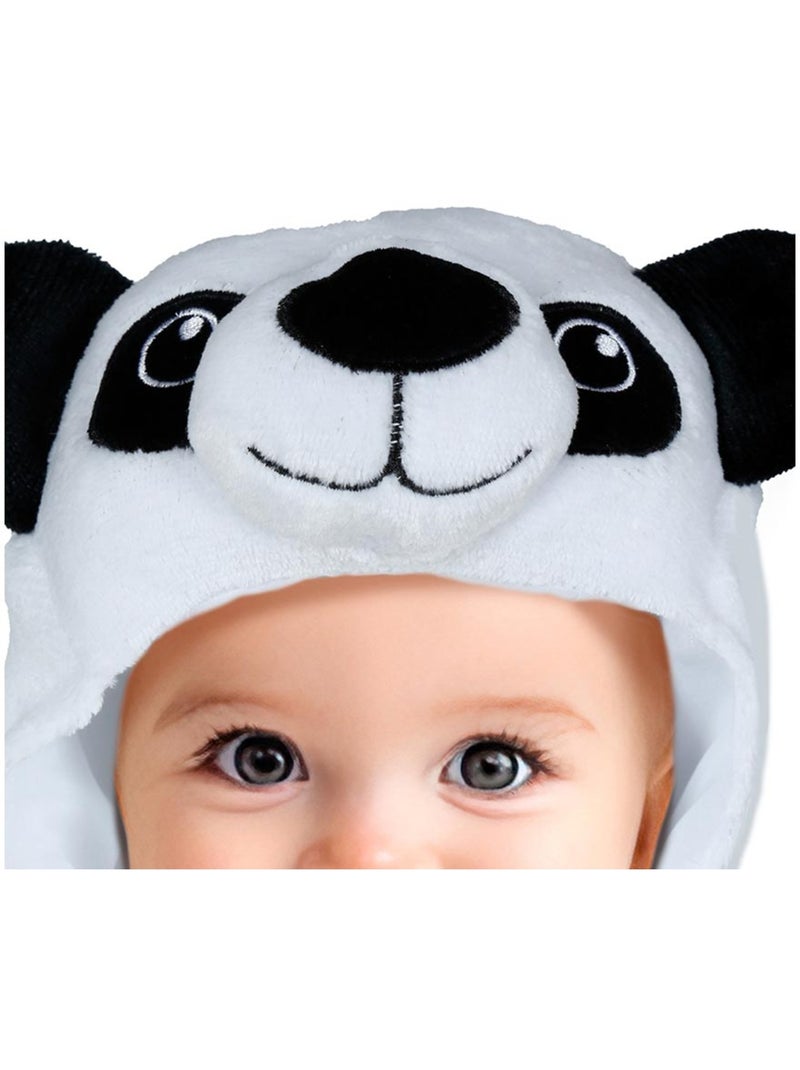 Disfarce de urso panda com capuz para bebé Multicolorido - Kiabi
