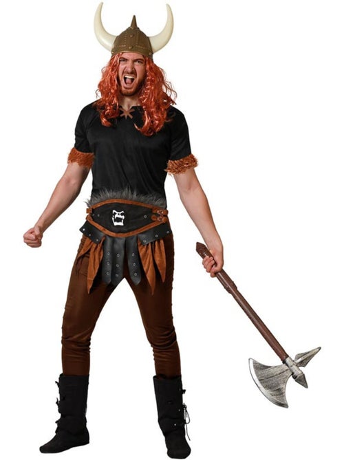 Disfarce de viking sombrio com cinto para homem - Kiabi