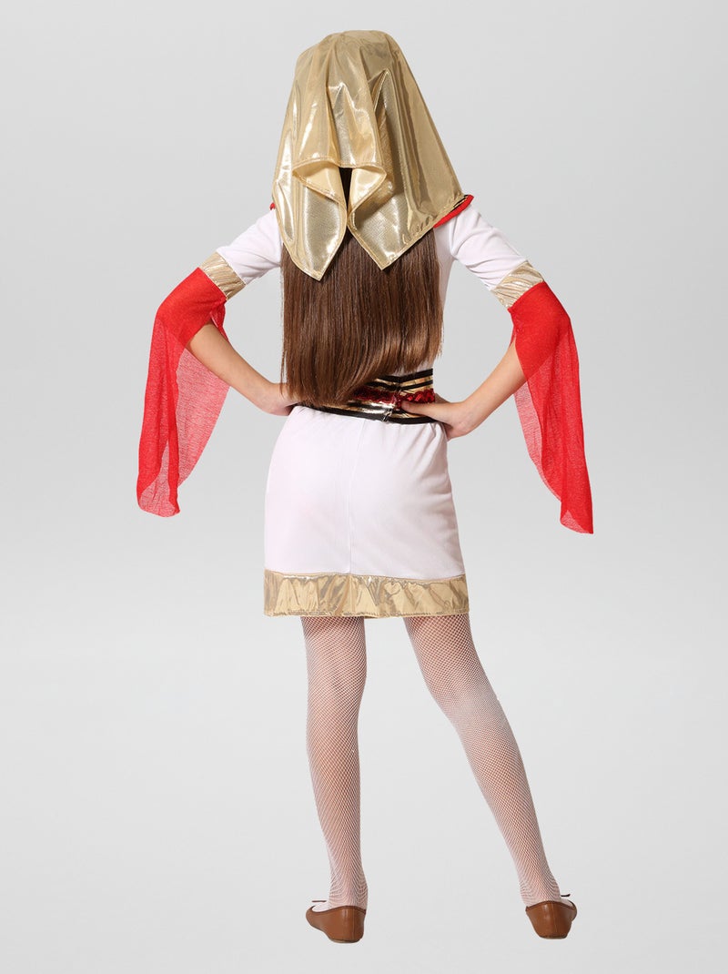 Disfarce estilo egípcia  - 4 peças Branco - Kiabi