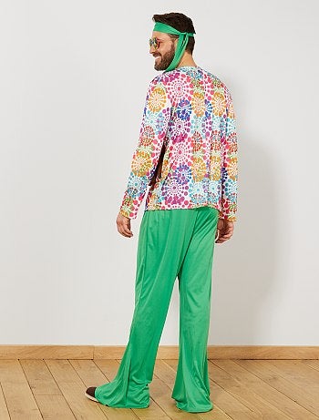 Disfarce hippie homem - Kiabi