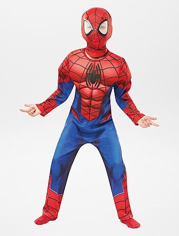 Disfarce macacão + 1 capuz 'Homem-Aranha'