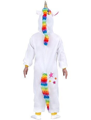 Disfarce ou pijama de unicórnio com capuz