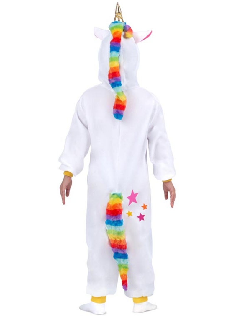 Disfarce ou pijama de unicórnio com capuz Multicolorido - Kiabi