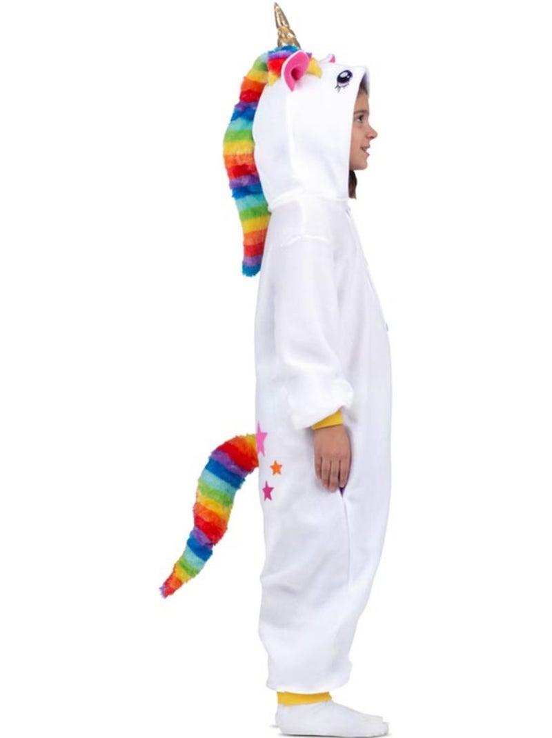 Disfarce ou pijama de unicórnio com capuz Multicolorido - Kiabi
