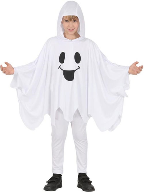 Disfarce ou poncho de fantasma sorridente - Kiabi