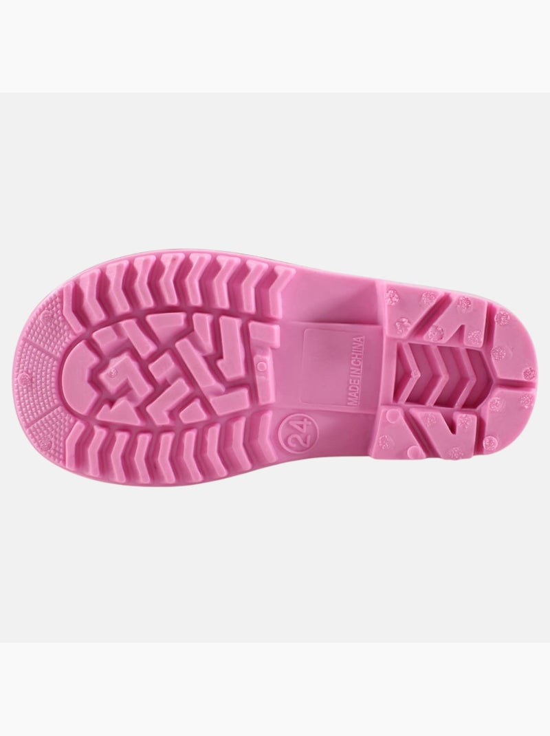 Disney - Botas menina com padrão Rosa - Kiabi