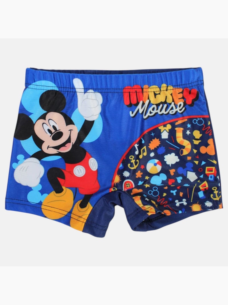 Disney - Boxer de banho criança estampado Azul-marinho - Kiabi