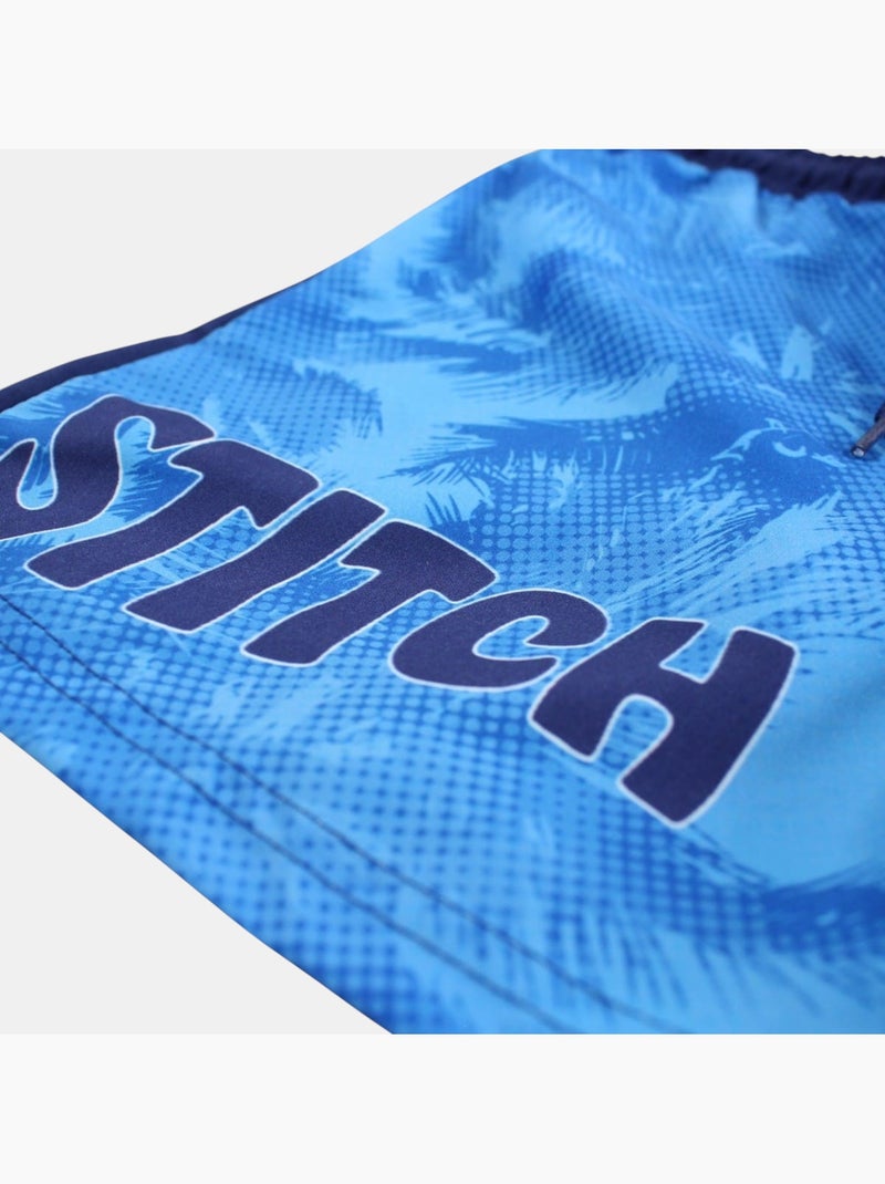 Disney - Calção de banho Lilo e Stitch menino Azul - Kiabi