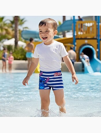 Disney - Calção de banho tipo boxer menino Stitch