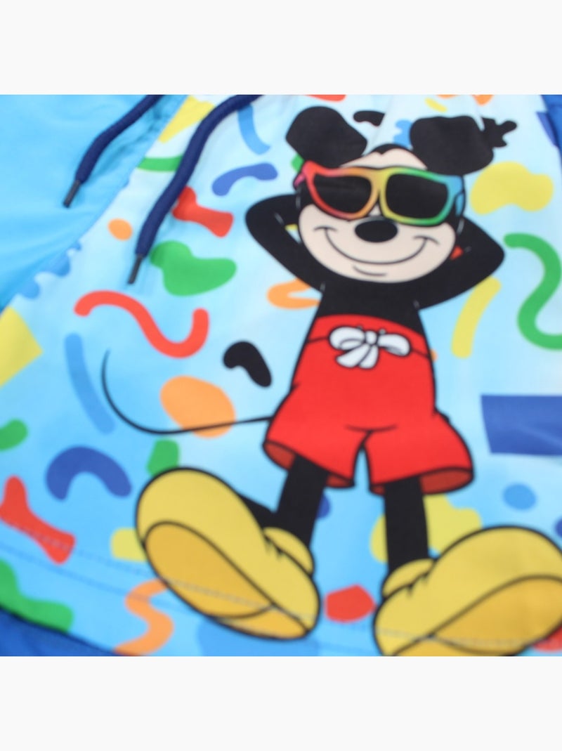 Disney - Calções de banho criança com padrão Azul-marinho - Kiabi