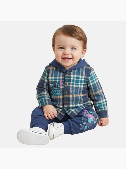 Disney - Camisa aos quadrados e calças bebé menino - Kiabi Disney - Camisa aos quadrados e calças bebé menino - Kiabi