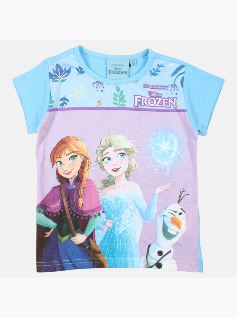 Disney - Camiseta infantil com estampa animada Azul - Kiabi