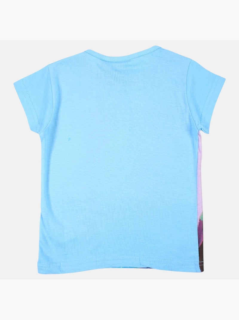 Disney - Camiseta infantil com estampa animada Azul - Kiabi
