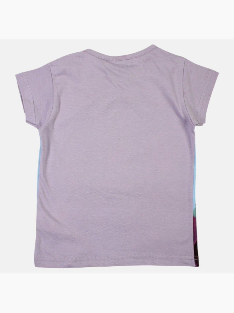 Disney - Camiseta infantil com estampa animada Malva - Kiabi