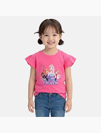 Disney - Camiseta menina Frozen