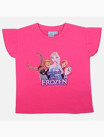 Disney - Camiseta menina Frozen