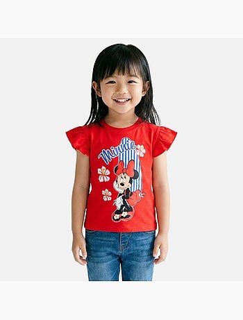 Disney - Camiseta menina Minnie