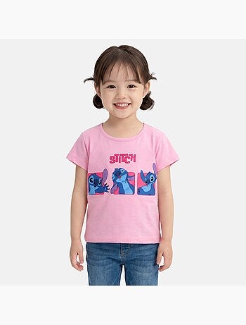 Disney - Camiseta menina Stitch