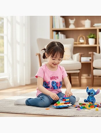 Disney - Camiseta menina Stitch