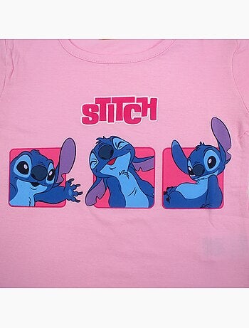 Disney - Camiseta menina Stitch
