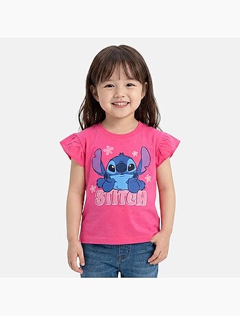 Disney - Camiseta menina Stitch