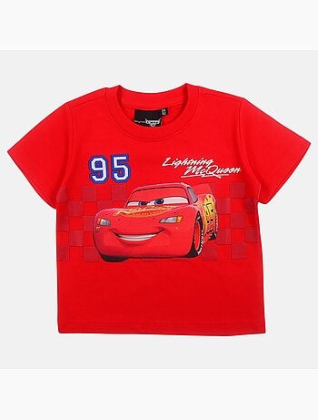 Disney - Camiseta menino Cars Lightning McQueen