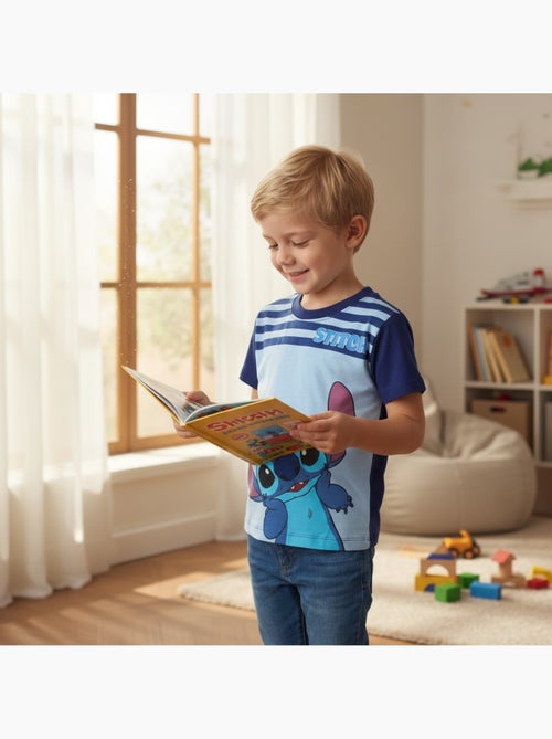 Disney - Camiseta menino Stitch - Kiabi Disney - Camiseta menino Stitch - Kiabi
