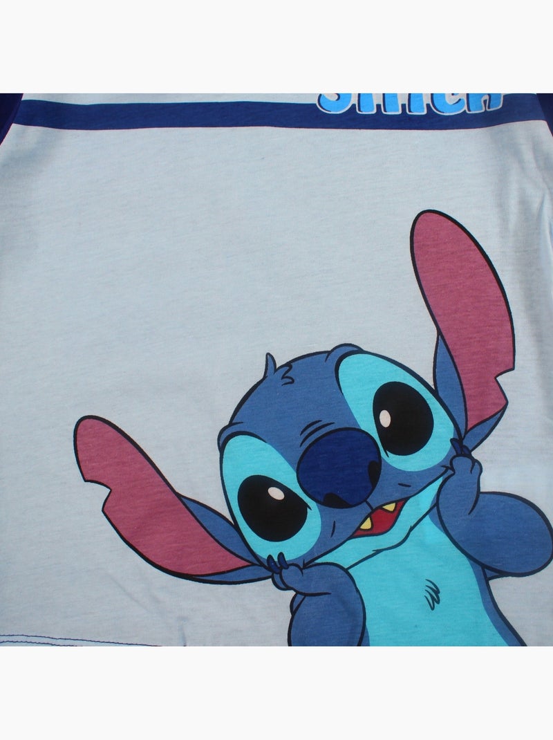 Disney - Camiseta menino Stitch Azul-marinho - Kiabi