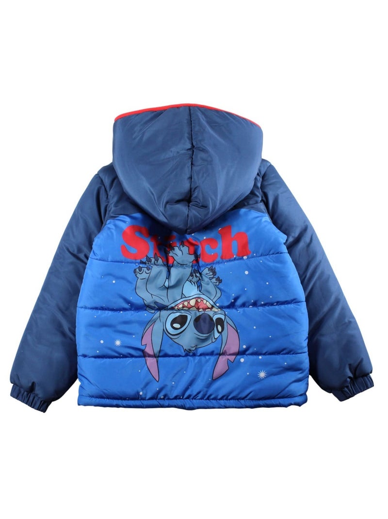 Disney - Casaco acolchoado Lilo e Stitch menino Azul - Kiabi