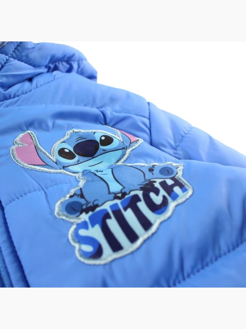 Disney - Casaco acolchoado Lilo e Stitch menino Azul - Kiabi