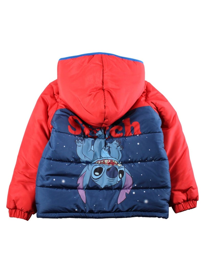 Disney - Casaco acolchoado Lilo e Stitch menino Vermelho - Kiabi