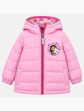 Disney - Casaco acolchoado menina estampado com capuz