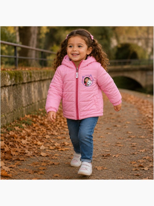 Disney - Casaco acolchoado menina estampado com capuz - Kiabi Disney - Casaco acolchoado menina estampado com capuz - Kiabi