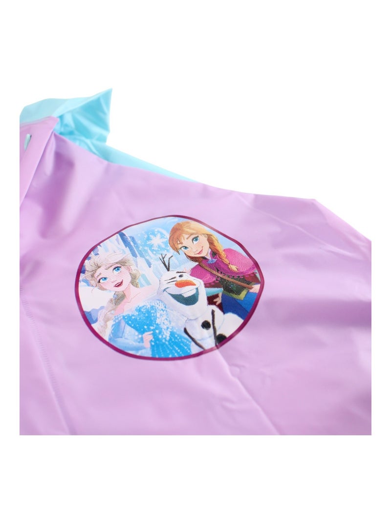 Disney - Casaco impermeável infantil com estampa animada Malva - Kiabi
