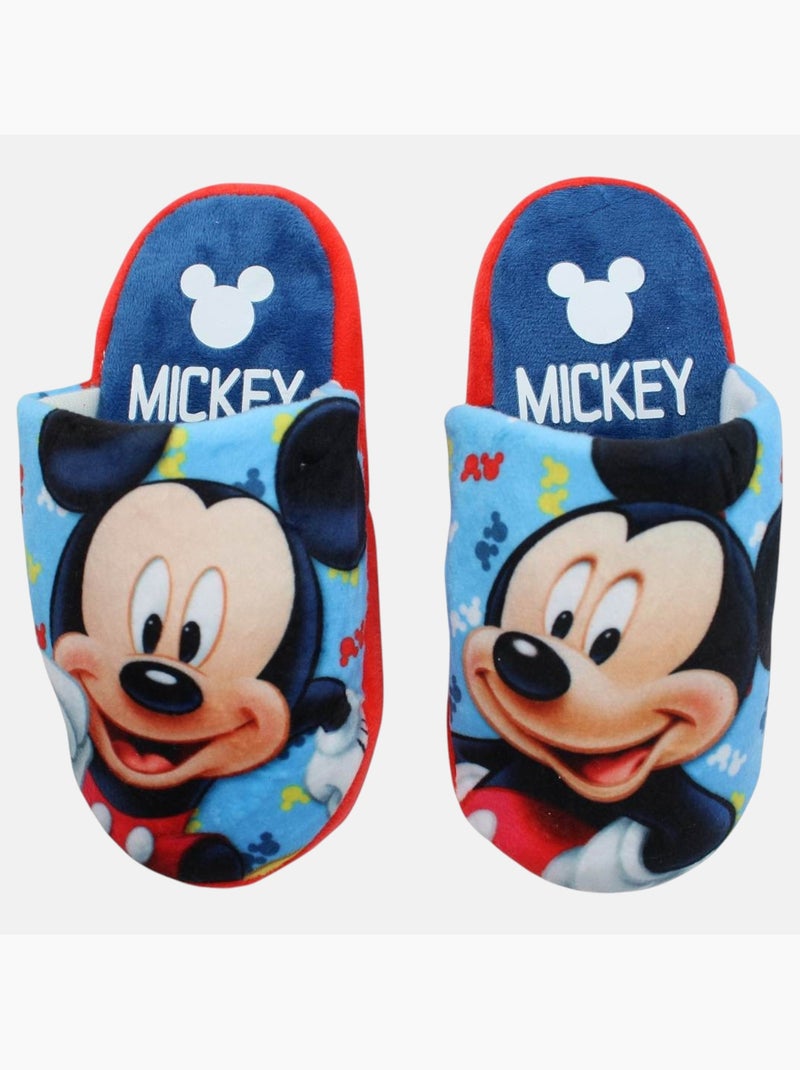 Disney - Chinelos de quarto criança com padrão Azul - Kiabi
