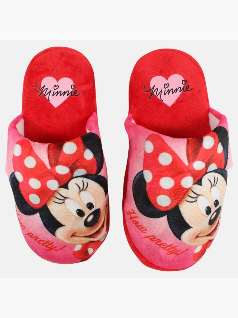 Disney - Chinelos de quarto criança com padrão Vermelho - Kiabi