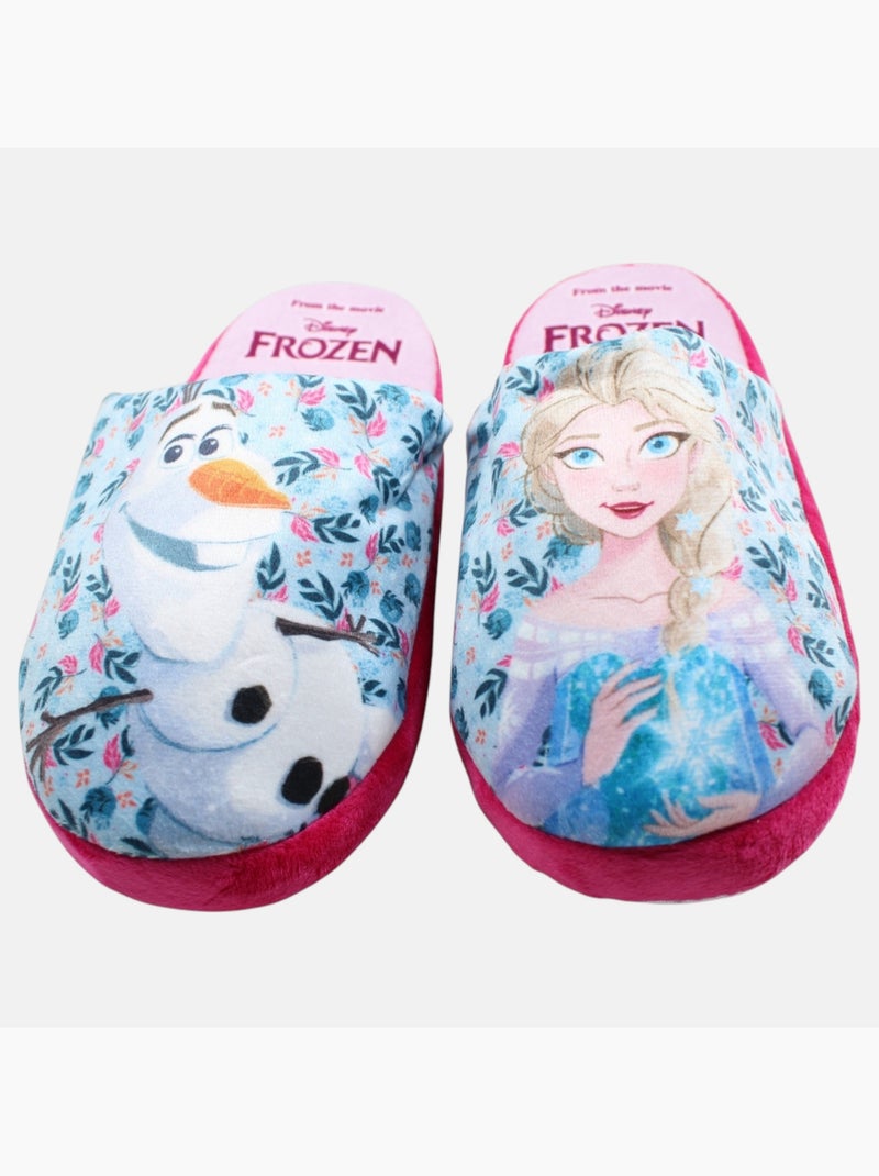 Disney - Chinelos de quarto infantis com estampa animada Rosa - Kiabi
